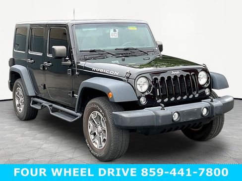 Used 2015 Jeep Wrangler Unlimited Rubicon w/ Dual Top Group AWD/4WD image 3
