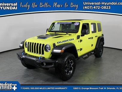 Used 2022 Jeep Wrangler Unlimited Rubicon 4xe