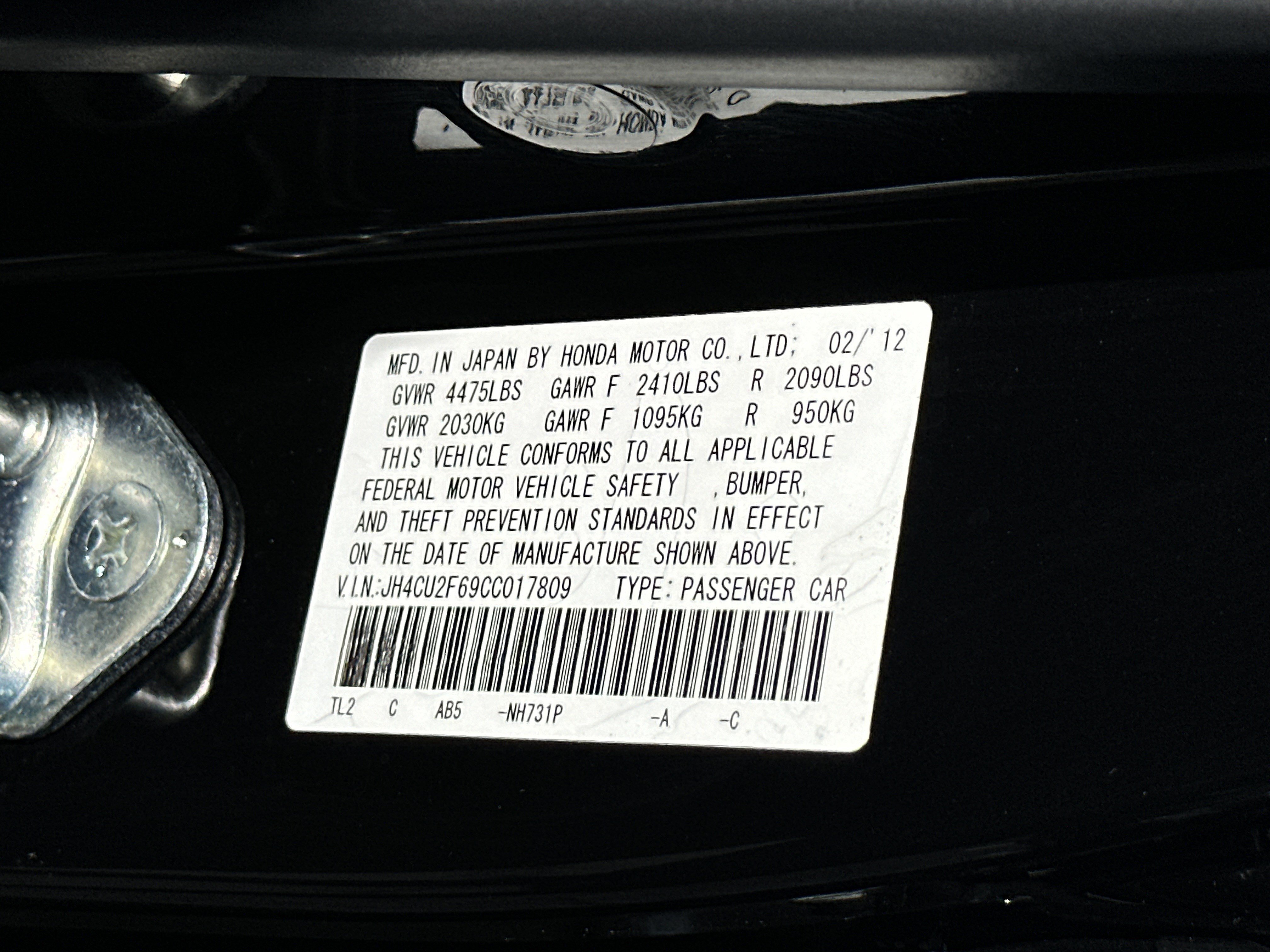Used 2012 Acura TSX Sedan FWD image 34