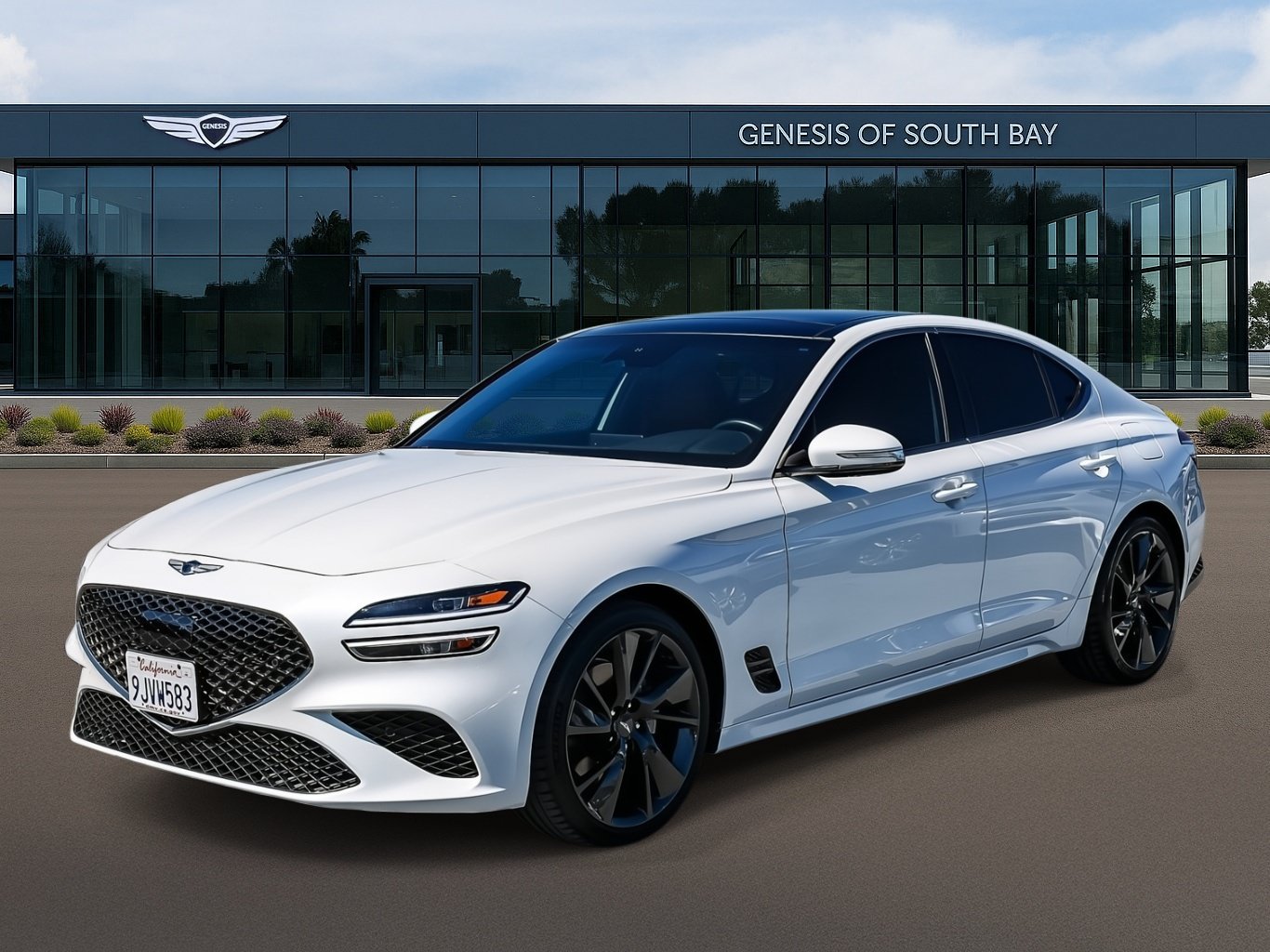 Used 2023 Genesis G70 2.0T w/ Sport Prestige Package RWD image 1