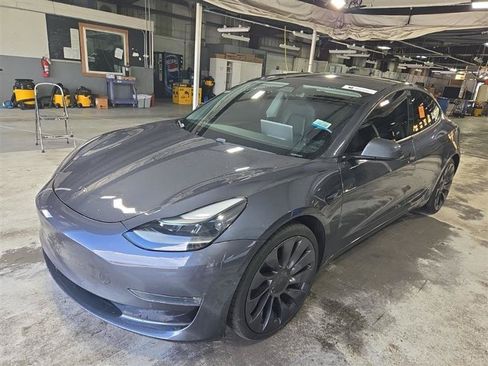 Used 2021 Tesla Model 3 Performance AWD/4WD image 3