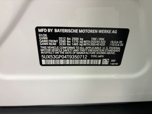 New 2026 BMW X3 xDrive30 w/ Convenience Package image 19