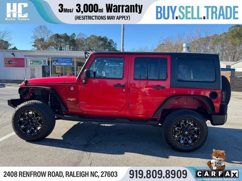 Used 2015 Jeep Wrangler Unlimited Sahara w/ Connectivity Group image 2