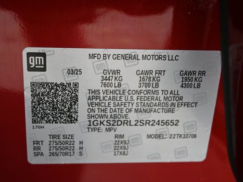 Used 2025 GMC Yukon Denali w/ Sun & Power Step Package AWD/4WD image 37