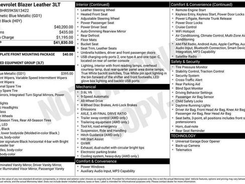 Used 2019 Chevrolet Blazer LT image 2