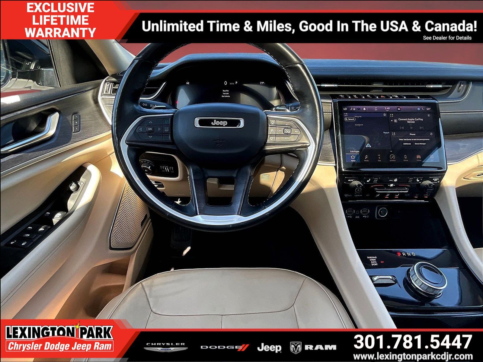 Used 2021 Jeep Grand Cherokee L Limited AWD/4WD image 8