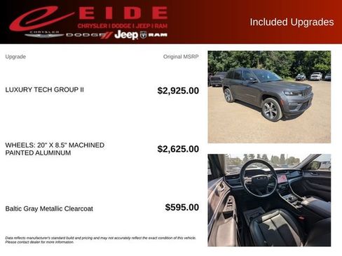 Used 2023 Jeep Grand Cherokee 4WD 4xe w/ Luxury Tech Group II image 13