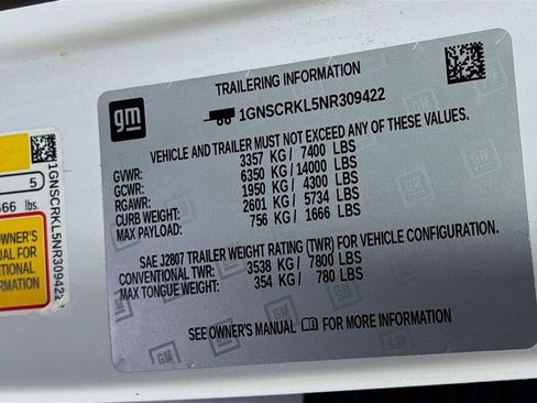 Used 2022 Chevrolet Tahoe RST w/ Sport Performance Package image 42