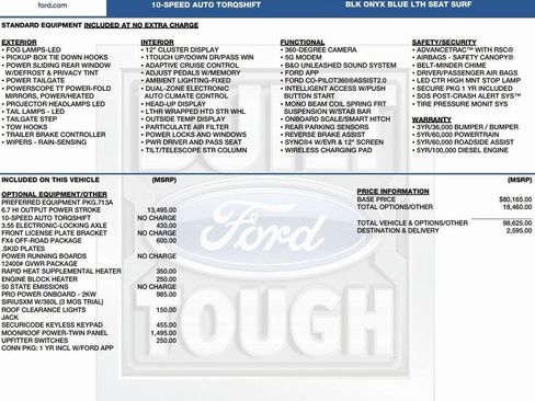 New 2026 Ford F350 Platinum w/ FX4 Off-Road Package image 2