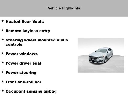Used 2017 Hyundai Sonata Limited w/ Tech Package 03 FWD image 14