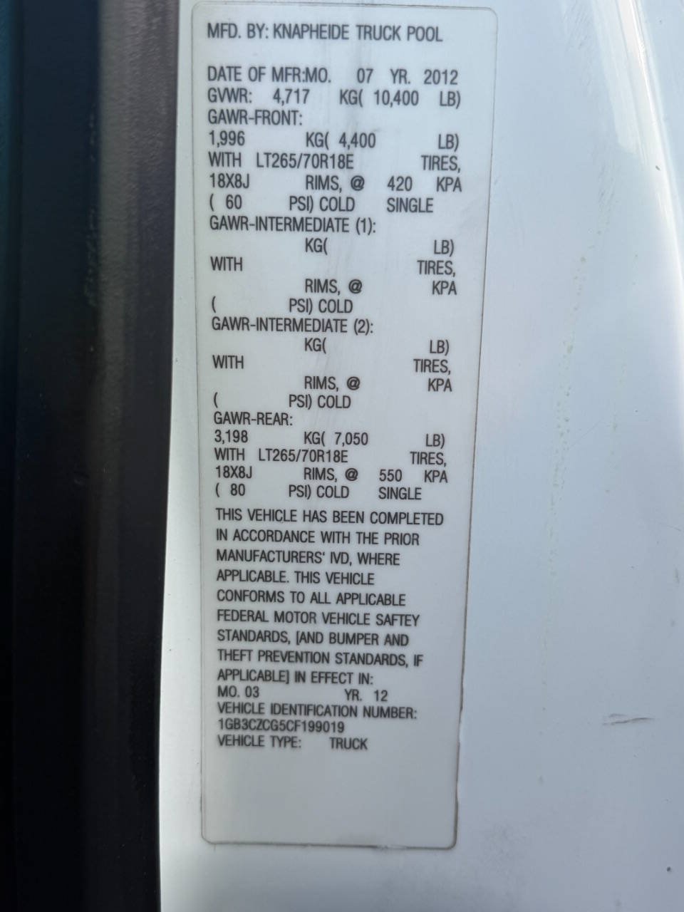Used 2012 Chevrolet Silverado 3500 W/T RWD image 39