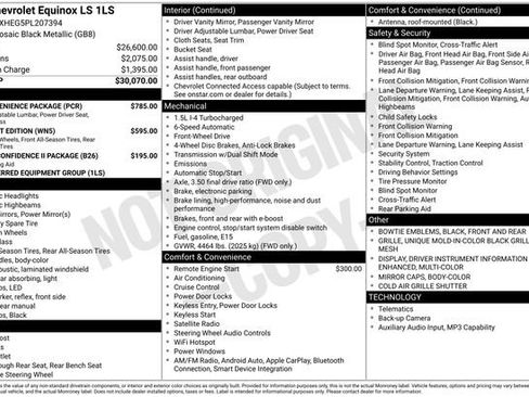 Used 2023 Chevrolet Equinox LS w/ LS Convenience Package FWD image 31