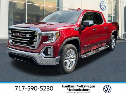 Used 2021 GMC Sierra 1500 SLT w/ SLT Premium Plus Package RWD image 1