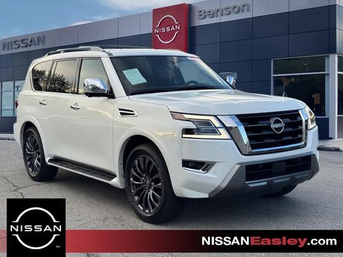 Certified 2024 Nissan Armada Platinum w/ Cargo Package RWD image 1