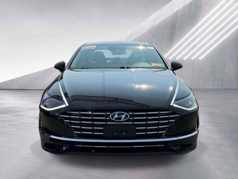 Certified 2021 Hyundai Sonata Blue FWD image 2