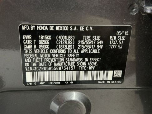 Used 2016 Honda HR-V EX image 30