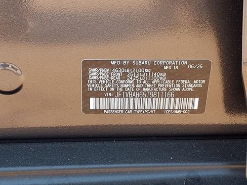 New 2026 Subaru WRX AWD/4WD image 9