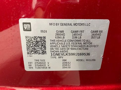 Used 2024 Chevrolet Traverse RS w/ LPO, Floor Liner Package AWD/4WD image 27