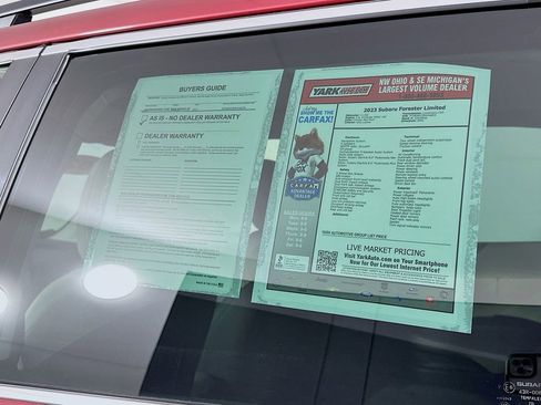 Used 2023 Subaru Forester Limited image 13