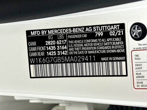 Certified 2021 Mercedes-Benz S 580 4MATIC Sedan image 33