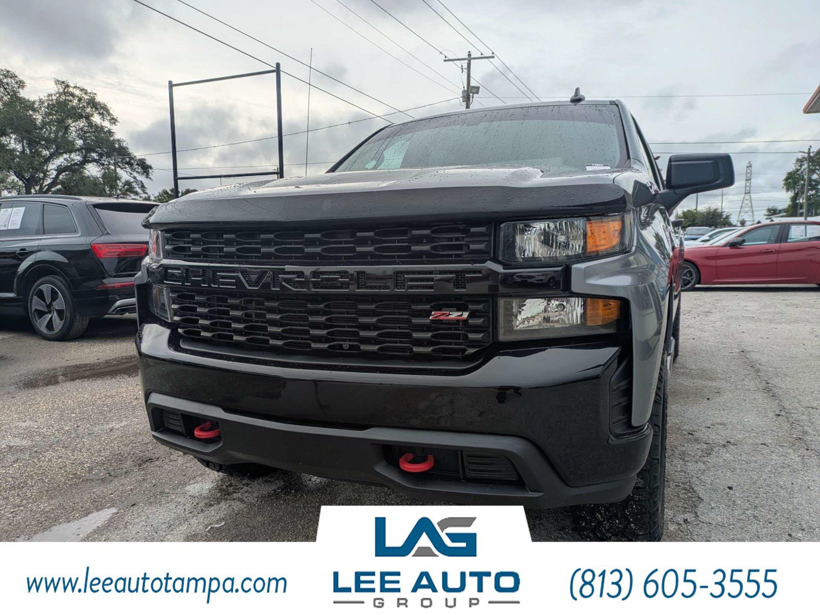 Used 2021 Chevrolet Silverado 1500 Custom Trail Boss w/ LPO, Dark Essentials Package AWD/4WD image 7