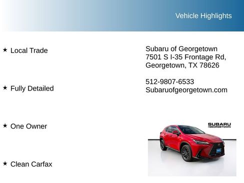 Used 2025 Lexus NX 350 AWD w/ Cold Area Package image 10