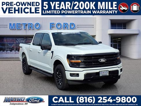 Used 2025 Ford F150 XLT w/ Equipment Group 302A MID AWD/4WD image 1