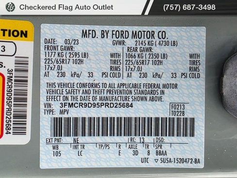 Used 2023 Ford Bronco Sport Badlands image 49