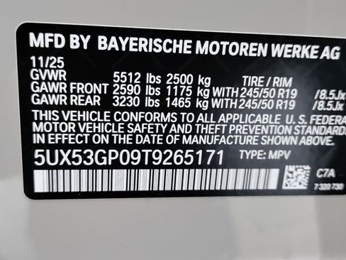 New 2026 BMW X3 xDrive30 w/ Convenience Package image 30