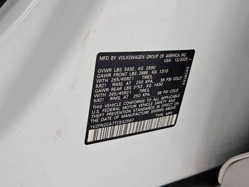 New 2026 Volkswagen Atlas SEL Premium R-Line AWD/4WD image 39