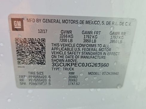 Used 2018 Chevrolet Silverado 1500 Custom w/ Trailering Package AWD/4WD image 21