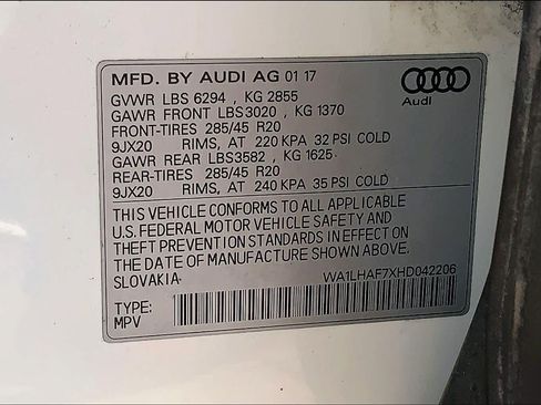 Used 2017 Audi Q7 2.0T Premium Plus w/ Premium Plus Package AWD/4WD image 34