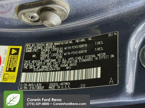 Used 2014 Toyota Highlander XLE image 33