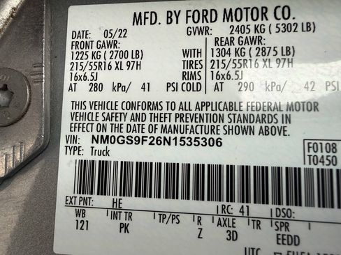 Used 2022 Ford Transit Connect XLT FWD image 30