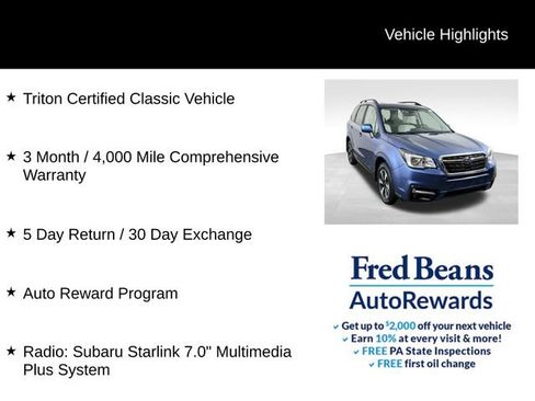 Used 2018 Subaru Forester 2.5i Premium AWD/4WD image 5