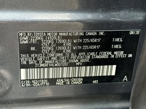 Used 2020 Toyota RAV4 LE AWD/4WD image 33