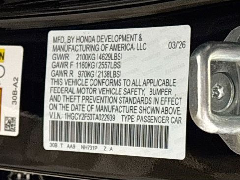 New 2026 Honda Accord Sport image 25