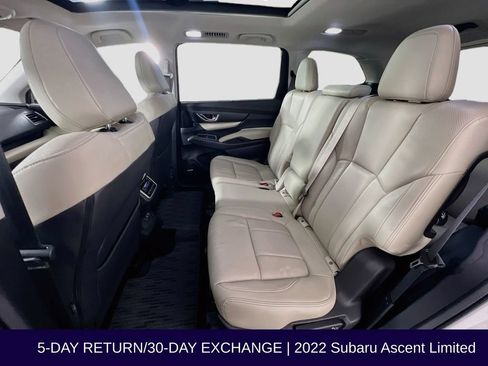 Used 2022 Subaru Ascent Limited w/ Technology Package AWD/4WD image 28