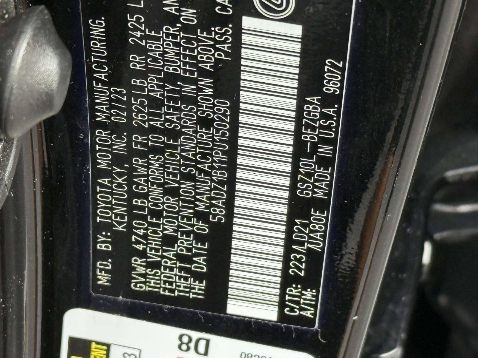 Used 2023 Lexus ES 350 w/ Premium Package FWD image 32