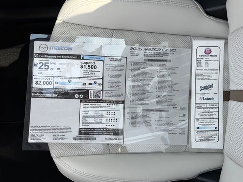 New 2026 MAZDA CX-90 3.3 Turbo w/ Premium Plus Pkg image 37