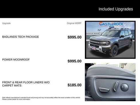 New 2025 Ford Bronco Sport Badlands w/ Badlands Tech Package image 5