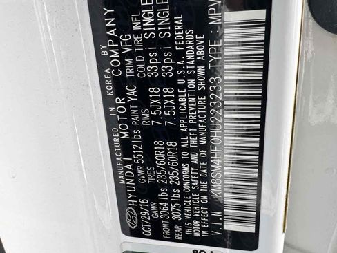 Used 2017 Hyundai Santa Fe SE w/ Cargo Package FWD image 17