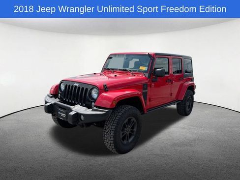 Used 2018 Jeep Wrangler Unlimited Sport AWD/4WD image 1
