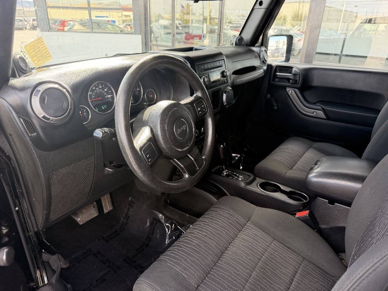 Used 2012 Jeep Wrangler Unlimited Sport w/ Trailer Tow Group AWD/4WD image 14
