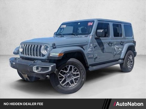 Used 2024 Jeep Wrangler Unlimited Sahara AWD/4WD image 1