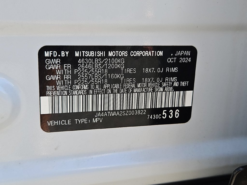 Used 2025 Mitsubishi Eclipse Cross SE AWD/4WD image 33
