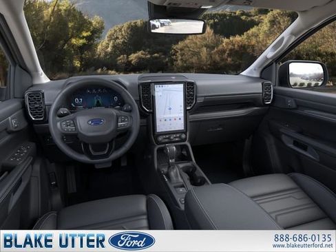 New 2025 Ford Ranger Lariat w/ Black Appearance Package image 9