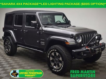 Used 2018 Jeep Wrangler Unlimited Sahara w/ LED Lighting Group