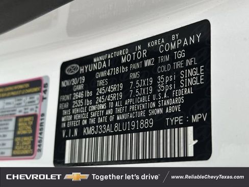 Used 2020 Hyundai Tucson Sport w/ Cargo Package FWD image 11