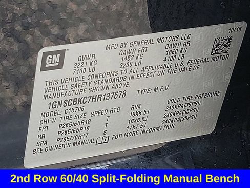 Used 2017 Chevrolet Tahoe LT image 31